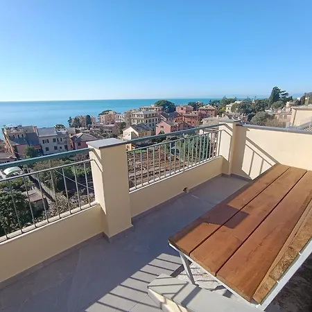 Romantic Loft Sea View Nervi Appartement