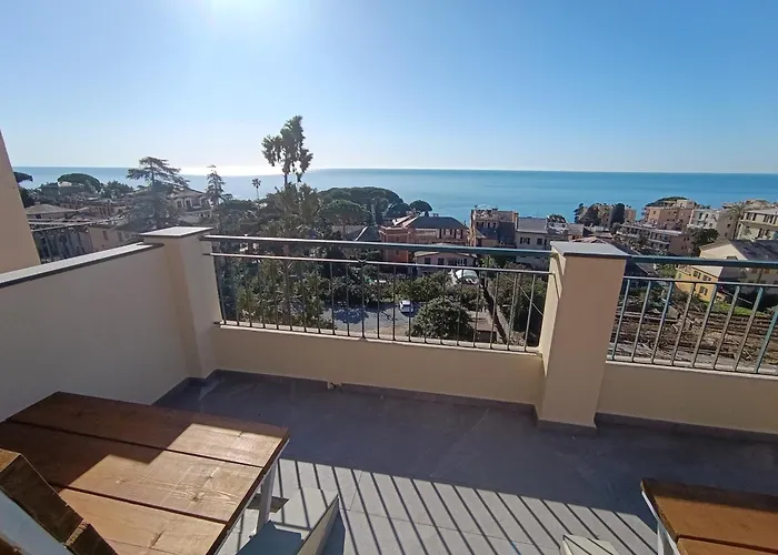 Romantic Loft Sea View Nervi Appartement Genua